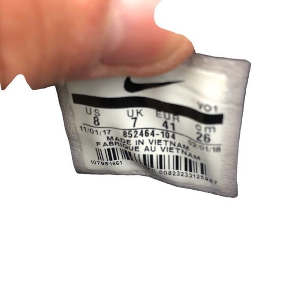 Rare 2017 nike zoom evidence 'White varsity royal' size 8 - Picture 2 of 16